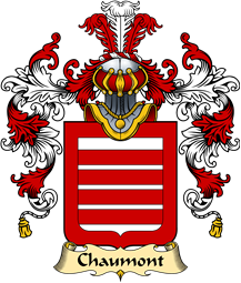 French Family Coat of Arms (v.25) Chaumont
