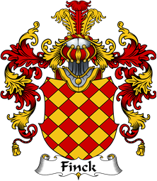 German Wappen Coat of Arms (v.25) Finck