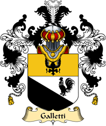 Italian Family Coat of Arms (v.25a) Galletti