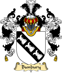 Irish Family Coat of Arms (v.25a) Bunbury