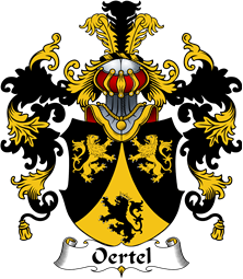 German Wappen Coat of Arms (v.25) Oertel