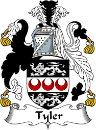 English Coat of Arms for the family Tyler I