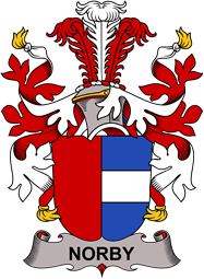 Coat of arms used by the Danish family Norby