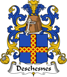 Coat of Arms from France for Chesnes (des) or Dequesnes
