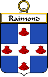 French Coat of Arms Badge for Raimond
