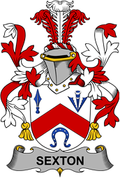 Irish Coat of Arms for Sexton