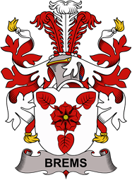 Coat of arms used by the Danish family Brems