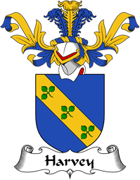 Coat of Arms from Scotland for Harvey