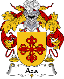 Spanish Coat of Arms for Aza or Daza