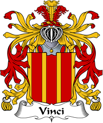 Italian Coat of Arms for Vinci