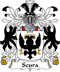 Italian Coat of Arms for Scura