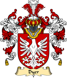 Welsh Family Coat of Arms (v.25) Dyer (of Pembrokeshire)