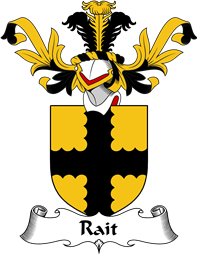 Coat of Arms from Scotland for Rait or Reath