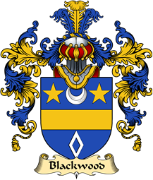 Scottish Family Coat of Arms (v.25) Blackwood