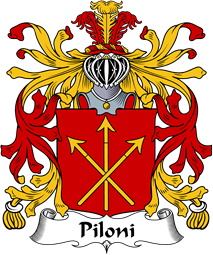 Italian Coat of Arms for Piloni