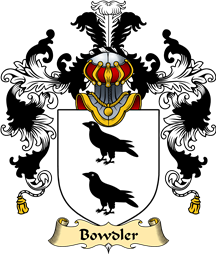 Welsh Family Coat of Arms (v.25) Bowdler (of Brompton, Montgomeryshire)
