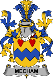 Irish Coat of Arms for Mecham