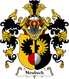 German Wappen Coat of Arms (v.25) Neubeck