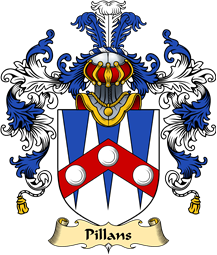 Scottish Family Coat of Arms (v.25) Pillans