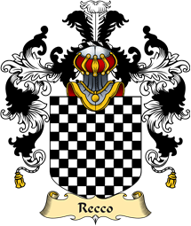 Italian Family Coat of Arms (v.25a) Recco