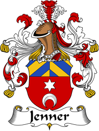 German Wappen Coat of Arms for Jenner