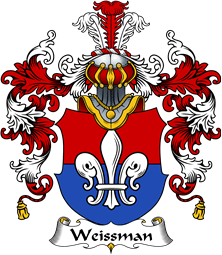 German Wappen Coat of Arms (v.25) Weissmann
