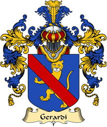 Italian Family Coat of Arms (v.25a) Gerardi
