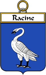 French Coat of Arms Badge for Racine