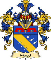 Italian Family Coat of Arms (v.25a) Maggi