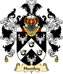 Welsh Family Coat of Arms (v.25) Huntley (of Hadnock, Monmouthshire)