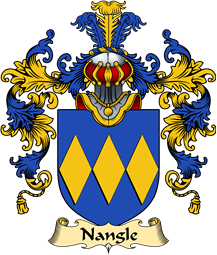 Irish Family Coat of Arms (v.25a) Nangle