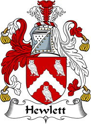 Irish Coat of Arms for Hewlett or Howlett