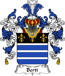 Italian Family Coat of Arms (v.25b) Berti