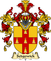 English Family Coat of Arms (v.25) Sedgewick