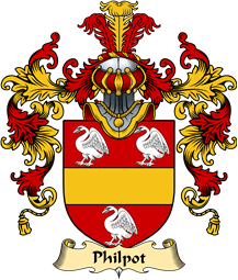 Welsh Family Coat of Arms (v.25) Philpot (AP RHYS)
