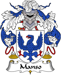 Portuguese Coat of Arms for Manso