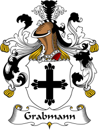 German Wappen Coat of Arms for Grabmann