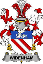 Irish Coat of Arms for Widenham