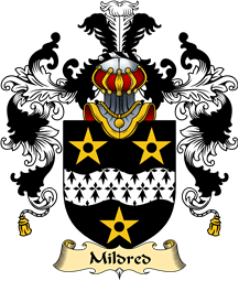 English Family Coat of Arms (v.25) Mildred