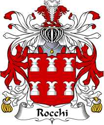 Italian Coat of Arms for Rocchi