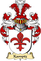 v.23 Coat of Family Arms from Germany for Kamptz