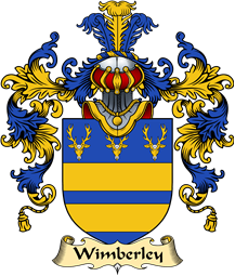 English Family Coat of Arms (v.25) Wimberley