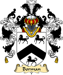 English Family Coat of Arms (v.25) Borman