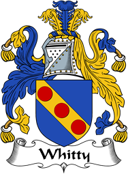 English Coat of Arms for the family Whitty