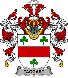 Irish Family Coat of Arms (v.25b) Taggart or McEntaggart