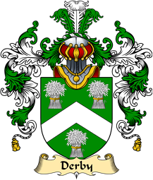 English Family Coat of Arms (v.25) Derby