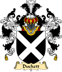 English Family Coat of Arms (v.25) Duckett