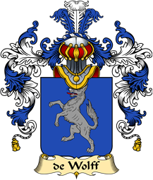 French Family Coat of Arms (v.25) Wolff (de)