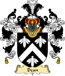 Welsh Family Coat of Arms (v.25) Dean (of Marcross, Glamorgan)