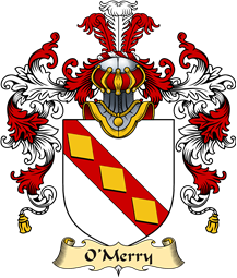 Irish Family Coat of Arms (v.25a) O
